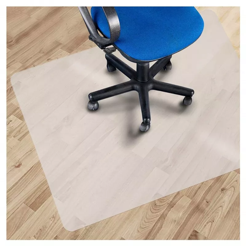 Alfombrilla giratoria para silla de oficina, transparente, 1200x900x2mm, ER-421