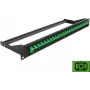 Panel de parcheo 1HE DeLOCK 43381