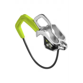 Dispositivo de aseguramiento tubular Edelrid MEGA JUL Acero Verde 75 g