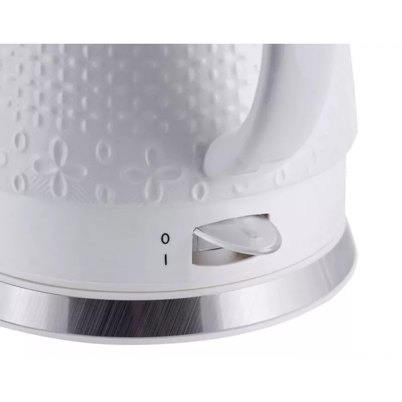 Hervidor eléctrico Maestro MR-073 1,5 l 1500 W blanco, control por palanca, indicador de nivel de agua