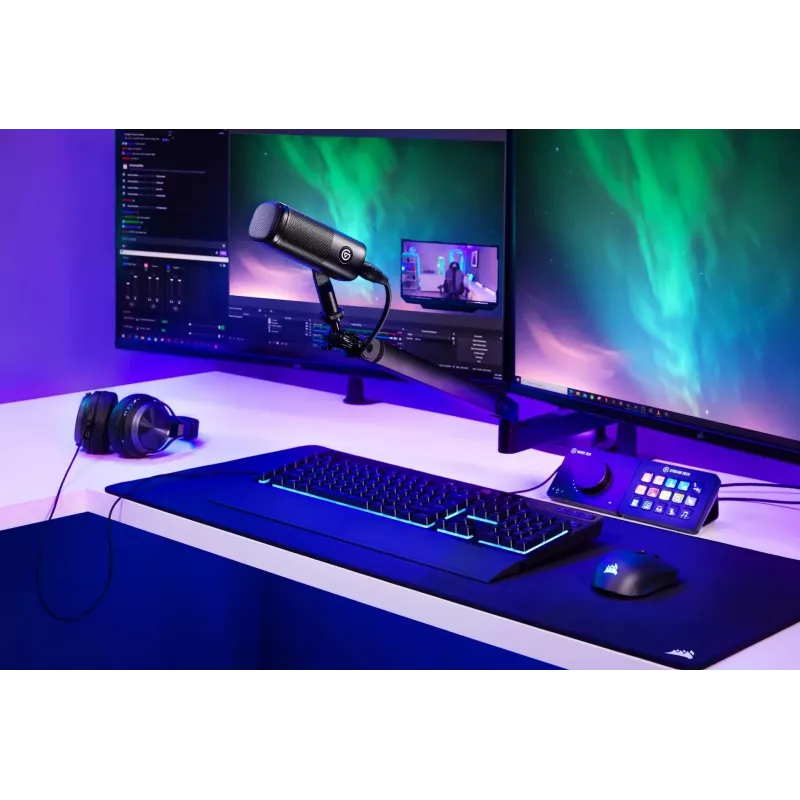 Micrófono para PC Elgato Wave DX Negro