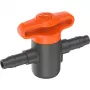 Válvula Gardena 13217-20 negro naranja sistema de agua fría