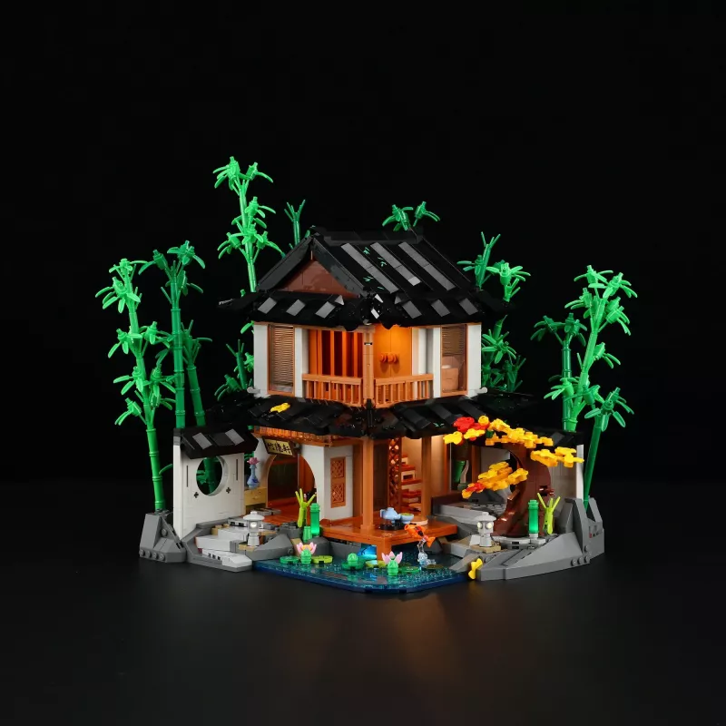 Bambushaus, juguete de construcción