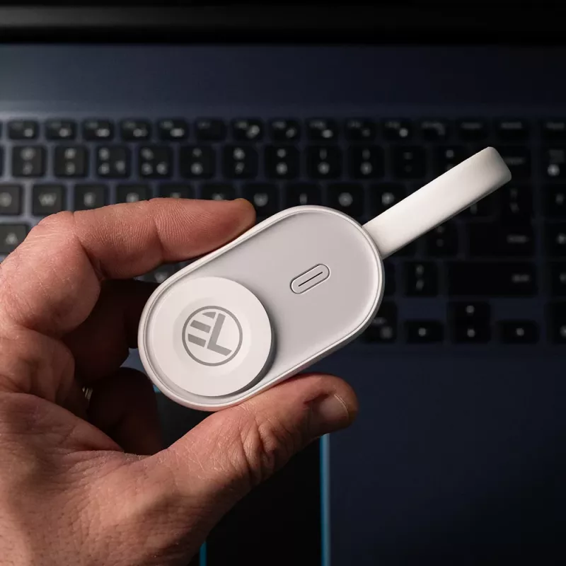 Cargador inalámbrico power bank Tellur TLL151441 1200 mAh para Apple Watch — cargador inalámbrico portátil