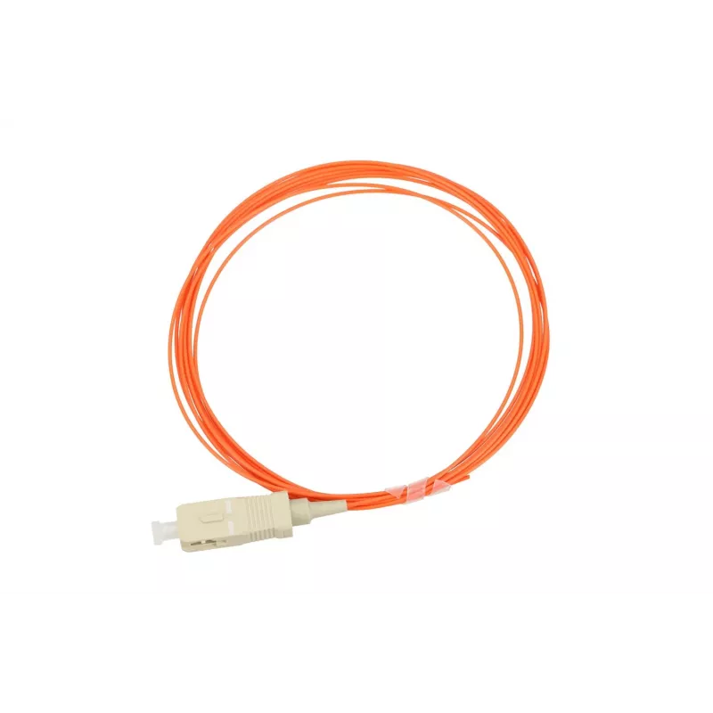 Pigtail SC/UPC Cable Multimodo Extralink OM2 50 µm 900 µm 2 m FTTH naranja