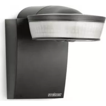 Detector de movimiento Steinel SensIQ SW EVO negro IP54 detección de 180°