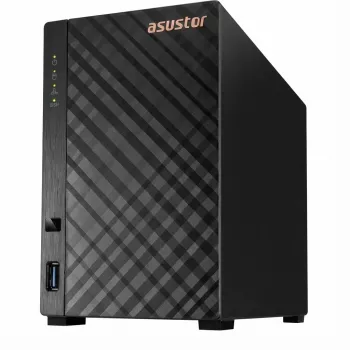 Asustor AS1202T Servidor NAS/almacenamiento Torre Realtek 1 GB DDR4 0 TB ADM Negro