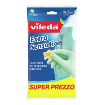 Guantes Vileda Extra Sensation M