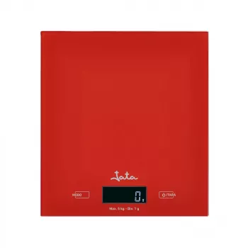 Báscula de cocina electrónica JATA Mod. 729R roja