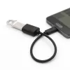 Cable TB OTG USB AF - USB C 15cm negro (AKTBXKU4PAC015B)