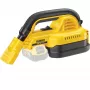 DEWALT DCV517N-XJ - Aspirador en húmedo y seco - 954 l/min - Negro - Amarillo - 1,9 l - 18 V - Ión de litio (Li-Ion)