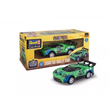 Coche de rally RC REVELL One Piece Zoro – modelo teledirigido, diseño coleccionable temático