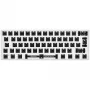 Sharkoon Skiller SGK50 S4 Barebone Teclado gaming USB Blanco