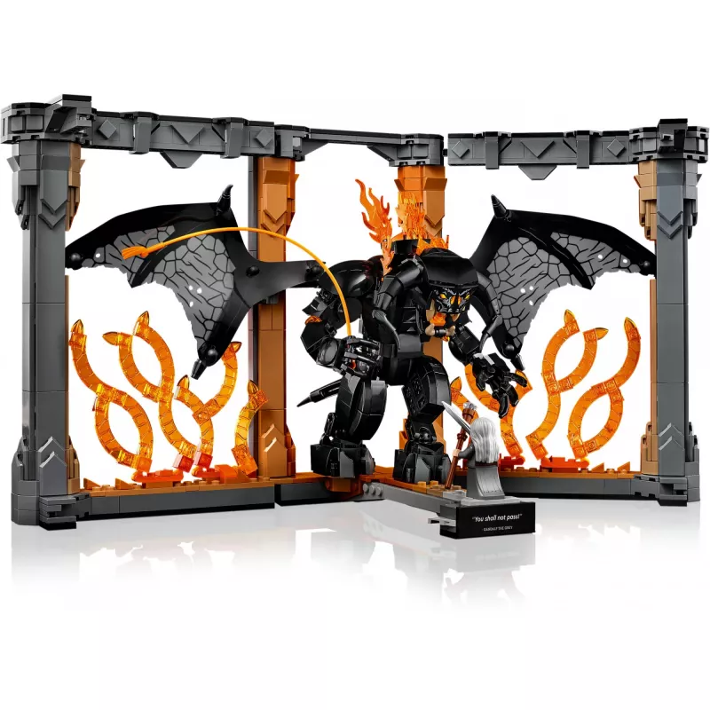 LEGO ICONS 10367 El Señor de los Anillos: Balrog Book Nook