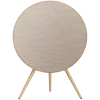 Altavoz Beosound A9 5. Generation Goldton (parte trasera Sand/cubierta Gold/patas roble blanco)