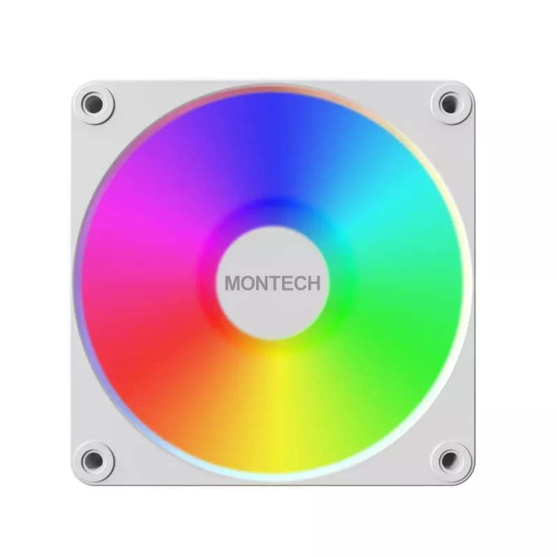 Montech GF120 V2 ARGB módulo ventilador para caja de ordenador 12 cm blanco 1 ud.