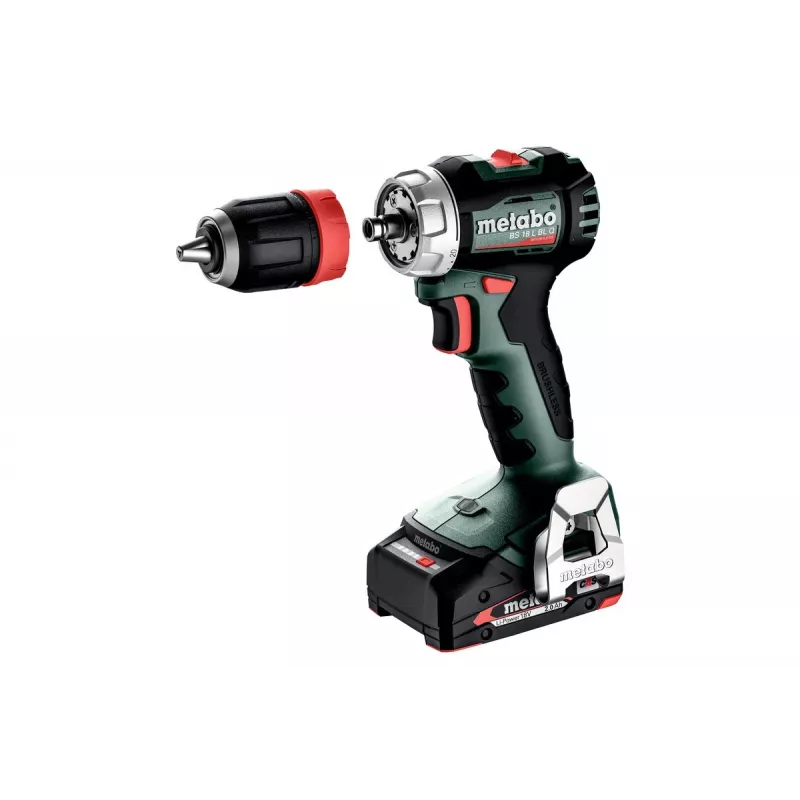 Taladro de empuñadura de pistola Metabo BS 18 L BL Q, 1700 rpm, 1,3 kg