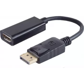 Adaptador DisplayPort a HDMI ShiverPeaks 14-05011 — convertidor DisplayPort 1.2 a HDMI