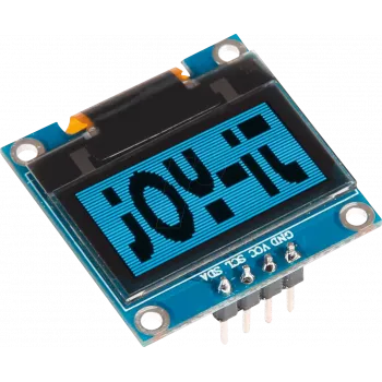 JOY-IT DEBO OLED2 0.96 - Placas de desarrollo - Pantalla, 2,40 cm (0,96), pantalla OLED, SSD1306 (SBC-OLED01)