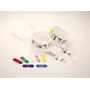 Clips Zebra para uso con correas QuickClip Amarillo
