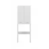 Armario de baño Top e Shop POLA DD BIEL – de pared, marco blanco, 4 estantes