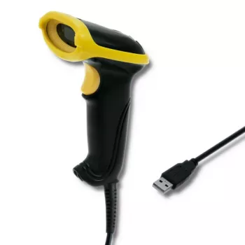Lector de códigos de barras de mano Qoltec 50860