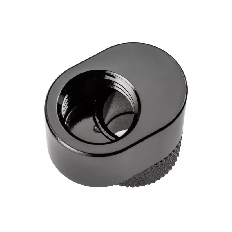 Racor giratorio de 7mm Offset XSPC G1/4 en negro cromado de XSPC