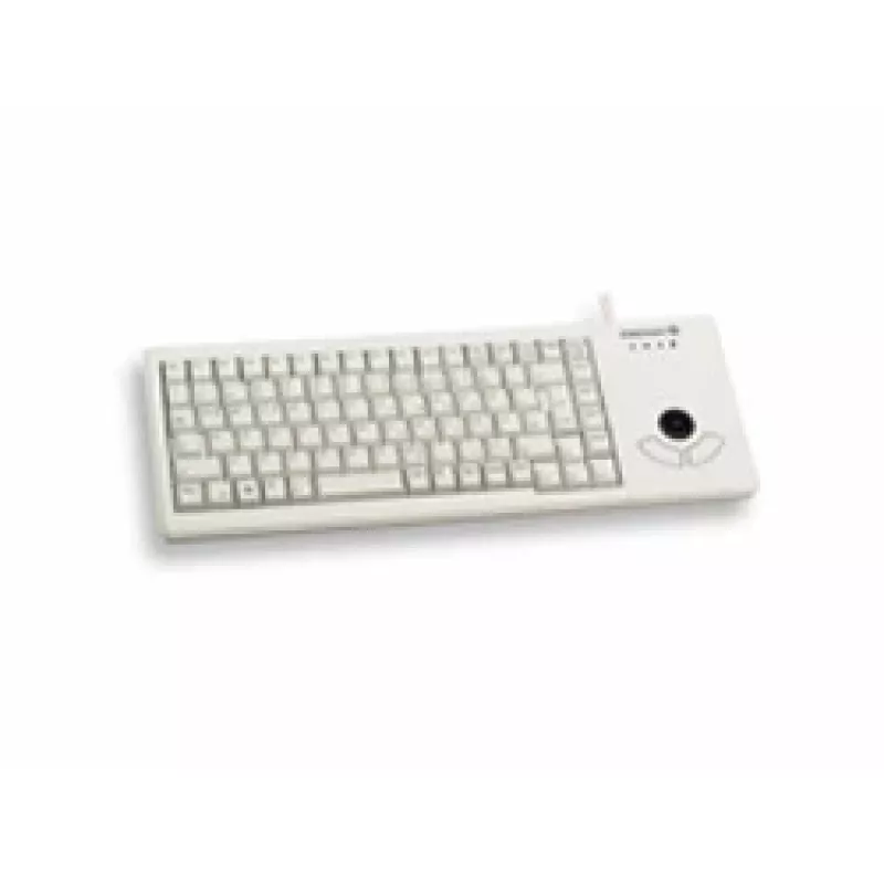 Teclado con trackball CHERRY XS universal USB QWERTY inglés US gris