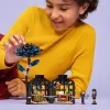 Set de construcción LEGO Wednesday 76784 flor de Dahlia Negra — modelo decorativo, 358 piezas, 9+ años