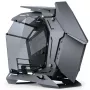 Caja PC Jonsbo MOD3 Mini Micro-ATX Tower Showcase cristal templado - Gris - Torre