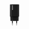 CANYON OnCharge 30CL 30 W PD Cargador de pared 1 toma enchufe EU negro