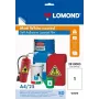 Película autoadhesiva para láser PET Lomond blanca recubierta mate A4, 25 hojas