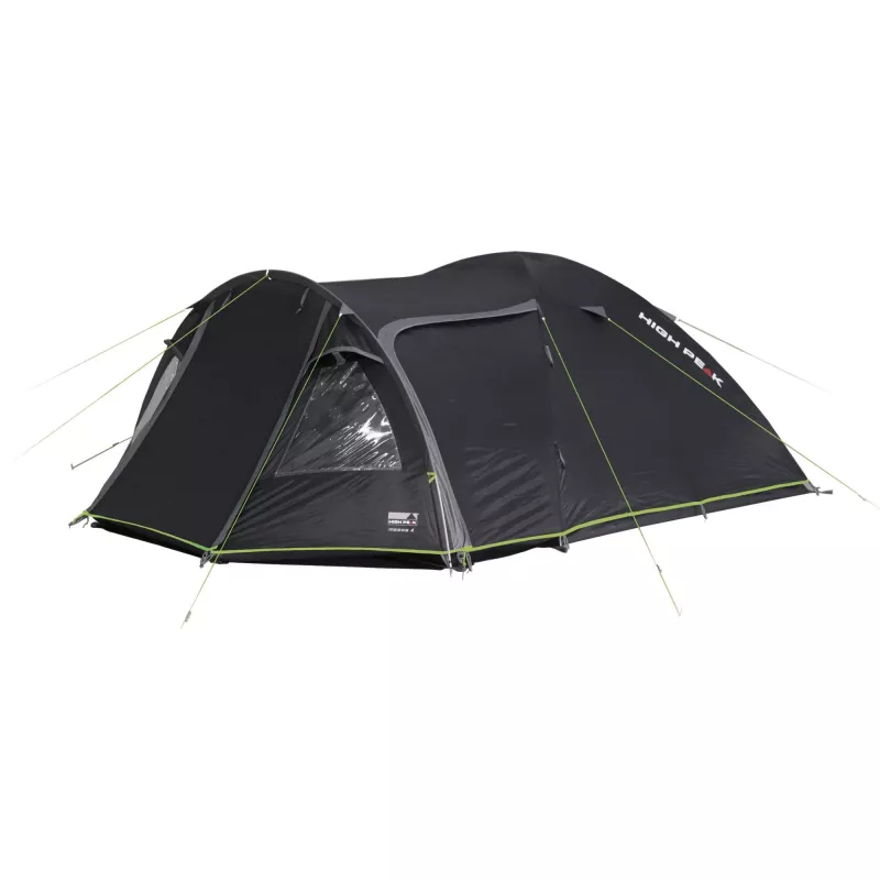 High Peak Mesos 4 tienda de cúpula 4 personas verde, gris