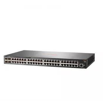HPE - Serie Aruba - Switch - 2930F 48G 4SFP+ - L3 - gestionado - 48 x 10/100/1000 + 4 x 1 Gigabit/10 Gigabit SFP+ (Uplink) - montaje en rack