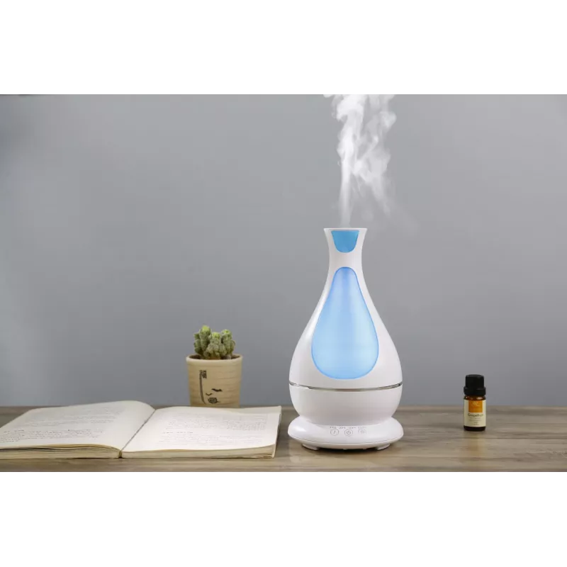 Minimu Difusor de aroma con luz LED, 400 ml, blanco