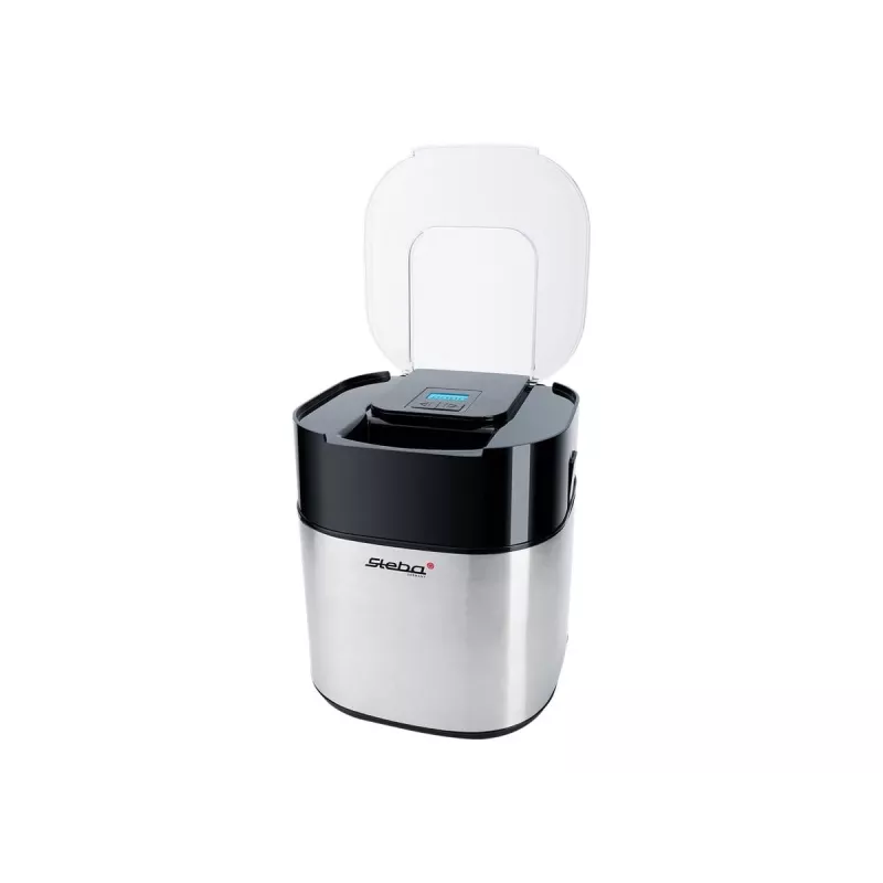 Máquina de helados Steba IC 30 Traditional 1,5 L 9,5 W negra acero inoxidable