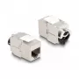 Módulo Keystone DeLOCK RJ45 hembra a LSA Cat.6A STP con clip de bloqueo