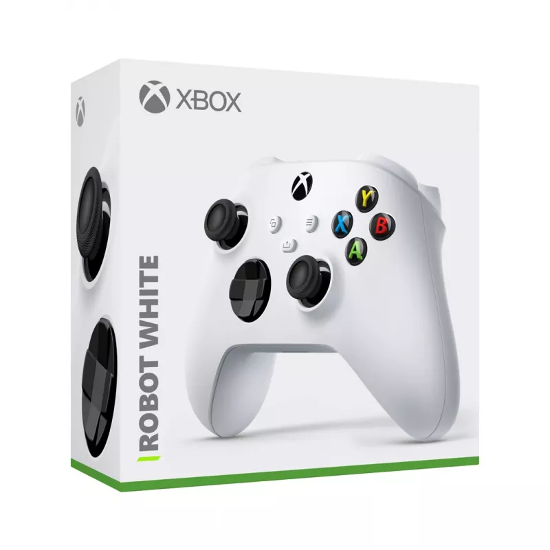 Microsoft Xbox Wireless Controller - Game Pad - inalámbrico - Bluetooth - Robot blanco - para PC, Microsoft Xbox Series X, Microsoft Xbox Series S, Micros