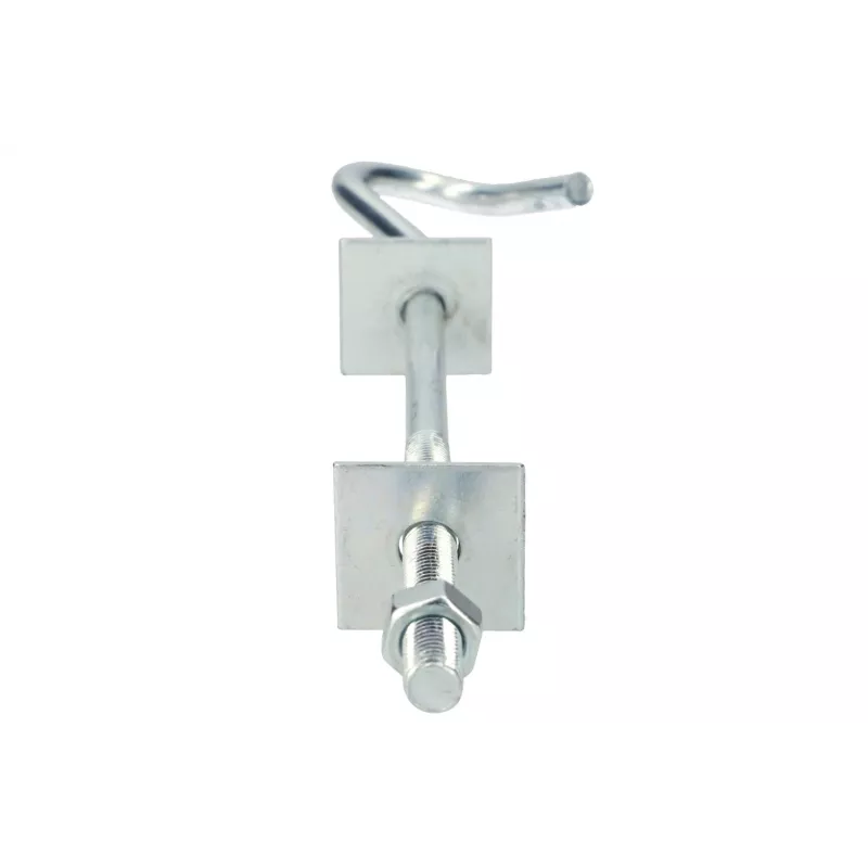 Gancho para cable Extralink Hook para abrazadera de suspensión 12/230mm M12 plateado