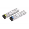 Módulo SFP Extralink WDM 1.25G, 1.25Gbit/s, 1310/1550nm, monomodo, 20km, LC, DOM, par