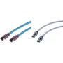 Cable de red shiverpeaks BS08-40021 azul 1 m Cat8 S/FTP (S-STP) (BS08-40021)