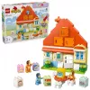 Juguete de construcción LEGO Bluey Casa familiar con juego de memoria 10459 — 83 piezas, 3 minifiguras, edad 3+