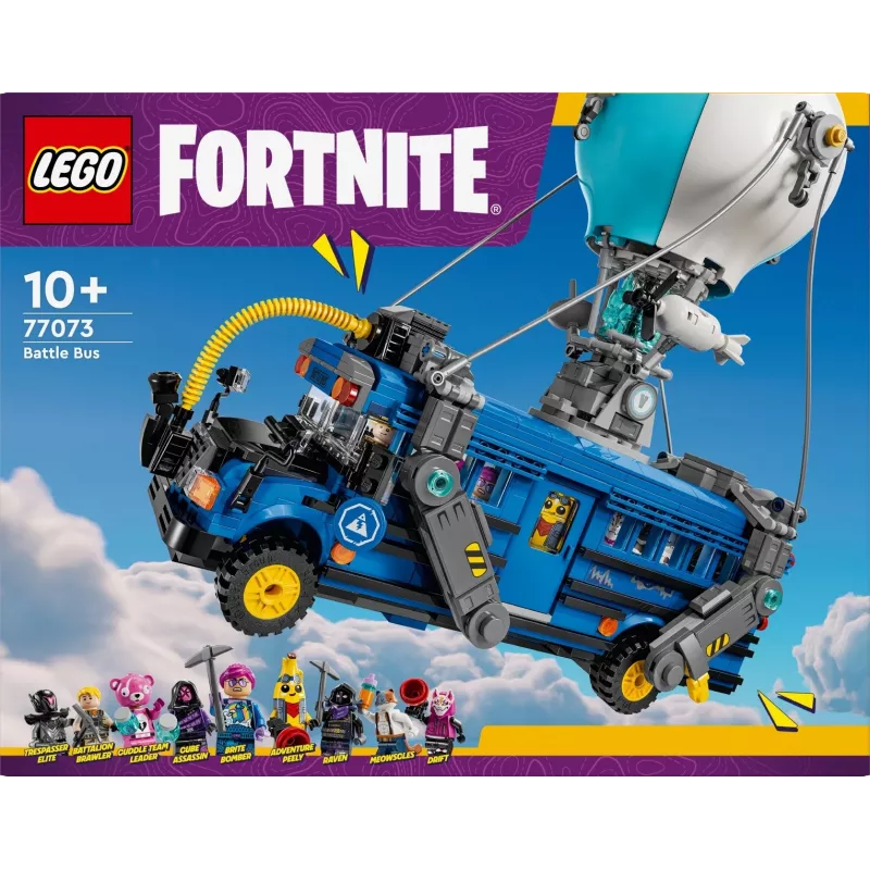 Juguete de construcción LEGO Battle Bus 77073
