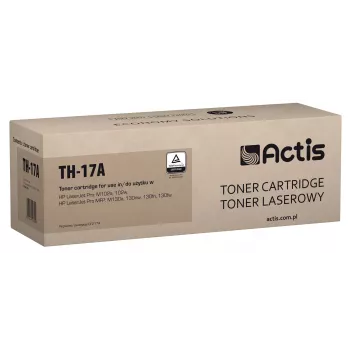 Tóner Actis TH-17A (compatible con HP 17A CF217A; estándar; 1600 páginas; negro)