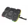 Base refrigeradora para portátil ESPERANZA EGC107 – 3 ventiladores 1200–2600 rpm, 390×255×38 mm, USB PD, RGB, 5 posiciones de altura, negra