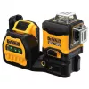 Nivel láser DeWalt DCE089D1G18-QW haz verde autonivelante 360° con compatibilidad con receptor