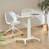 Mesa móvil para portátil MACLEAN MC-453W con regulación neumática de altura, altura máx. 109 cm