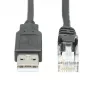 Tripp Lite U009-015-RJ45-X adaptador de cable RJ-45 USB 2.0 Type-A Negro (U009-015-RJ45-X)