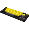 Teclado gaming mecánico LORGAR KBP70MW 65% negro amarillo distribución EN