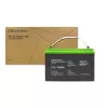 Batería de gel QOLTEC 53080 12V 100Ah — batería recargable sellada para suministro de emergencia